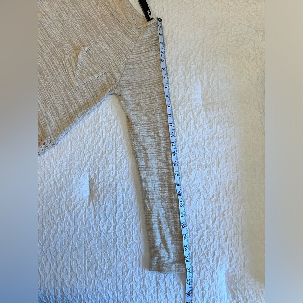 Altar'd State Lace Crochet Crewneck Top - Picture 6 of 6